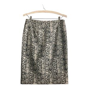 VIEW Chic Snake Print MIDI Pencil Skirt